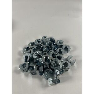 Lot of 35 1/2" Split Nuts for Threaded Rod Zinc Plated Construction Fasteners
